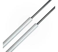 Pour Ford Pour Ranger Pour T6 2011 2012-2019 Coffre Arrière Ralentisseur Ascenseur Prend En Charge Les Ressorts Gaz Amortisseur Verin Coffre Voiture(Silver Carbon Fiber)