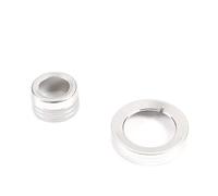 Pour Ford Pour Ranger Pour Wildtrak 2015-2021 Bouton Commande Volume Multimédia Phares Avec Cache Pour Transmission Intégrale Voiture Intérieur Décoration(Silver 15-21)