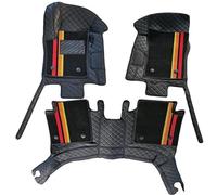 pour Ford pour Ranger T6 2011-présent Le Trou Ceinture Sécurité Est dans Coque en Plastique Tapis Sol Voiture À Couverture Complète Pièces