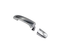 Pour Ford Pour Ranger T6 T7 Poignée Extérieure Porte Toutes Poignées Porte Extérieures Chromées Accessoires Voiture Accessoires Décoratifs Pièces Rechange Poignée Porte Extérieure(Handle and no hole)