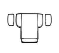 pour Ford pour Ranger T9 2023 2024 Aspect Fibre Carbone Décoration Panneau De Garniture De Couverture Intérieure De Voiture Moulage Intérieure Garniture intérieure(Wheel Steering)
