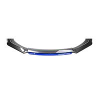 pour Ford pour Transit Custom 2012-2025 Lame De Pare-Chocs Avant avec Diffuseur Et Aileron Becquets Avant(Black Blue)