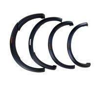 Pour Ford Ranger Pour Wildtrak Pour Raptor 2015-2018 T7 T8 2019-2022 Élargisseurs D'ailes Et Accessoires De Passage Roue Moulures Décoratives Noires MENSUNUBNM(T8 no senor hole)