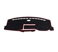 pour Ford Série F F150 F-150 F-150 EV pour Lightning 2022 À Aujourd'hui Tapis De Protection Antidérapant pour Tableau De Bord Pare-Soleil Housse Tableau Bord(Right Hand Red Edge)