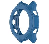 pour Forerunner955 Smartwatch Protection TPU pour boîtier Boîtier pour la Protection pour Coque Housse de Montre Antichoc Demi-Paquet Housse de Montre ajourée Coque Pare-Chocs