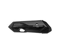 Pour Forza 350 Pour NSS 2021-2024 Couvercle De Protection Tuyau Silencieux D'échappement Moto Bouclier Thermique Anti-brûlure(Bright black)