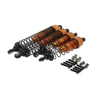Pour Fs 1/10 4 Pièces 90 Mm 108 Mm Rempli D'huile Longueur Réglable Avant Arrière Amortisseurs Rc Modèle Voiture Pour Buggy Truggy Pour Pièces De Course Remplacement RC Car Amortisseurs(Orange)