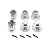 Pour FS Sharks Pour Cheetah Pour Atom Leopard Pour Thunder Pour Tank 1/8 Accessoires Voiture Télécommandée Voiture RC Mise Niveau Métal Coupe Pont Arrière Pièces Améliorations RC(Silver)