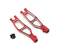 Pour FSR Pour Tank Sharks Pour Cheetah Pour ATOM Leopard Pour Thunder 1/8 Avant Supérieur Bras Oscillant MétalRC Crawler Voiture Camion Accessoires De Mise À Niveau RC Pièces Rechange(Red)
