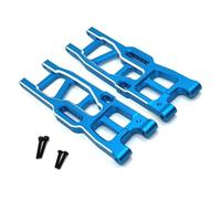 Pour FSR Pour Tank Sharks Pour Cheetah Pour ATOM Leopard Pour Thunder 1/8 Bras Inférieur Arrière En Métal Chenilles RC Voiture Camion Pièces Mise À Niveau Accessoires RC Pièces Rechange(Blue)