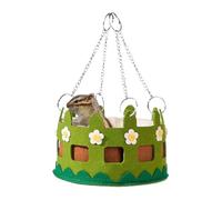 Pour furets et petits animaux, lit suspendu doux et confortable, accessoire de cage pour furets, , chinchillas, lapins ou chatons, lit chaud et durable, lit fait maison