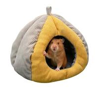 Pour Furetti | Tana d'hiver en coton semi-fermé - Suspendus d'hiver en peluche pour hamsters, pour furets, petites races, chambre à cage pour animaux