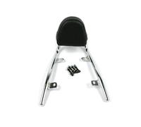 Pour Fury VT1300CX VT 1300 CX 2010-2021 Moto Passager Arrière Avec Porte-bagages Coussin De Dossier(Chrome)