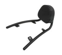 Pour Fury VT1300CX VT 1300 CX 2010-2021 Moto Passager Arrière Sissy Bar Avec Porte-bagages Dossier Coussin Coussin Dossiers moto(Noir)