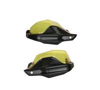 Pour FZ07 2014-2020 MT07 2014-2024 Moto Guidon Protège-main Déflecteur Vent Poignée Levier Protecteur Garde-main Protège-mains moto(Noir-Jaune)