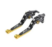 pour FZ1 2001 2002 2003 2004 2005 Accessoires Moto Boutons De Levier d'embrayage Frein Poignées Guidon Extrémités