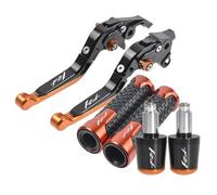 pour FZ1 2001 2002 2003 2004 2005 Accessoires Moto Boutons De Levier d'embrayage Frein Poignées Guidon Extrémités