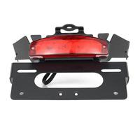 pour G310GS 2018-2024 G310R 2017-2024 Support Plaque D'immatriculation Arrière pour Moto Feu Arrière Éliminateur Garde-Boue Support Plaque Moto(Red)