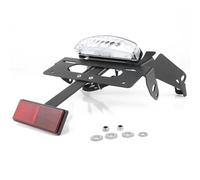 pour G310GS 2018-2024 G310R 2017-2024 Support Plaque D'immatriculation Arrière pour Moto Feu Arrière Éliminateur Garde-Boue Support Plaque Moto(Clear with Reflector)