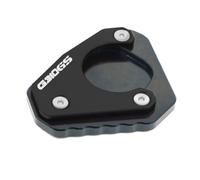 pour G310GS G 310GS 310 GS 2017-2023 Accessoires De Moto CNC Plaque D'extension Béquille Pied Support Latéral Agrandir Le Coussin(Black17-21)