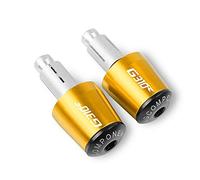 Pour G310R G 310 R 2017 2018 2019 7/8 "22MM Extrémités De Barre Poignée Poignées Guidon Moto Embout Anti-Vibration guidon(Or)