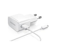 Pour Galaxy J3 2016, Chargeur secteur ADAPTATEUR Blanc d'origine Samsung 1.55A + cable 1.50 M