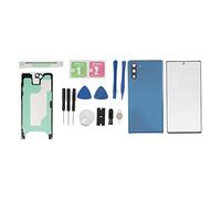 pour Galaxy Note 10 Panneau de Verre de Couverture Arrière et Remplacement de Couvercle en Verre D'écran Extérieur Avant, Kit de Couvercle en Verre Avant Arrière pour Téléphone