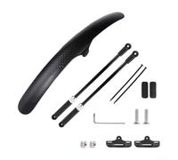 pour garde-boue Vélo en PP Résistant aux Chocs et Incassable | Ajustement flexible, compatible pour roues 20-26 pouces, montage pour avant/arrière, idéal pour vtt et route(A)