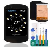 Pour Garmin Edge 530 GPS Vélo Ecran LCD Remplacement Ecran LCD Edge 530 Ecran tactile 530 Assemblage Numériseur Kits de réparation (Noir)