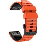 Pour Garmin Fenix 6X, 26Mm Soft Silicone Strap Pour Fenix7X Pro/Fenix 7X/Fenix 6X/6X Pro Fenix 5X/5X Plus Fenix 3/3 Hr