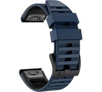 Pour Garmin Fenix 6X, 26Mm Soft Silicone Strap Pour Fenix7X Pro/Fenix 7X/Fenix 6X/6X Pro Fenix 5X/5X Plus Fenix 3/3 Hr