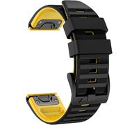 Pour Garmin Fenix 6X, 26Mm Soft Silicone Strap Pour Fenix7X Pro/Fenix 7X/Fenix 6X/6X Pro Fenix 5X/5X Plus Fenix 3/3 Hr