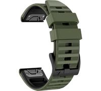 Pour Garmin Fenix 6X, 26Mm Soft Silicone Strap Pour Fenix7X Pro/Fenix 7X/Fenix 6X/6X Pro Fenix 5X/5X Plus Fenix 3/3 Hr
