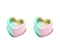 Pour gâteau mousse français spécifique en silicone pour moule à cavité unique de 10,2 cm, conçu pour la mise en forme de dessert de précision, ne garantit pas un démoulage propre (amour)