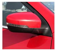 Pour Geely EC7/EV300 2014-2016 manuel puissance pliante voiture porte aile rétroviseur Assy latéral assemblée Retroviseur Complet(Coral Red-RH,Manuel)
