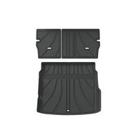 Pour Geely Pour Starray Pour EM-i 2025 2026 Accessoires De Voiture Plateau De Tapis De Coffre Arrière Antidérapant TPE 3D Noir Tapis Coffre Voiture(Trunk Mat And Backrest Mat)