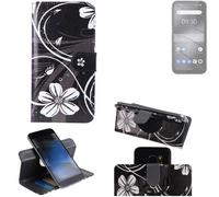 Pour Gigaset GX6 Pro Housse Étui Flip Cover Coque Portefeuille fleur Wallet Bag