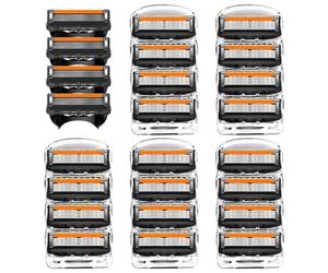 Pour Gillette Proglide Rasierklingen 24 pièces nouveaux modèles de Fusion 5 Label