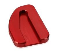 pour GL1800 Gold Wing Goldwing 1800 F6B 2002 2003-2017 Plaque De Protection Béquille Latérale Agrandisseur Support D'extension(Red No Logo)