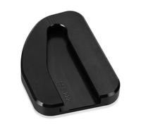 pour GL1800 Gold Wing Goldwing 1800 F6B 2002 2003-2017 Plaque De Protection Béquille Latérale Agrandisseur Support D'extension(Black No Logo)
