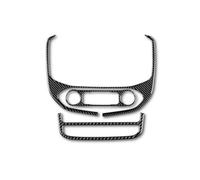 Pour GMC Pour Canyon 2015-2022 Panneau Garniture Navigation | Intérieur D'écran Panneau Garniture Navigation D'accessoires Fiber Carbone(Black Carbon,StyleB)