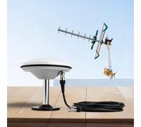Pour GNSS L1 L2 pour système quad F9P IP67 pour GNSS L1 L2 pour (antenne + | Pour système Quad Support, bandes L1 L2, gain élevé, centre de phase stable, étanche IP67