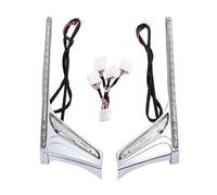 pour Gold Wing GL1800 GL 1800 2012-2017 F6B, Pointe de Garde-Boue arrière Moto, Bandes Verticales sous Le Coffre la tournée, lumière Sacoche(R)