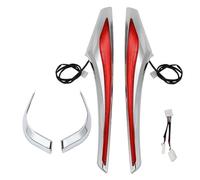 pour Gold Wing GL1800 GL 1800 2012-2017 F6B, Pointe de Garde-Boue arrière Moto, Bandes Verticales sous Le Coffre la tournée, lumière Sacoche(O)