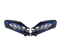 Pour Goldwing GL1800 2018 2019 2020 2021 2022 2023 Rétroviseur De Moto Clignotant Lentille Transparente Rétroviseur(Blue)