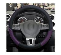 pour Golf 5 V Microfibre Cuir Anti-dérapant Couverture Volant Voiture Accessoires Intérieurs Automobiles Housse Volant Voiture(Violet)