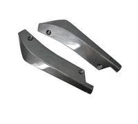 pour Golf 7 Diffuseur Spoiler Séparateur Protection Anti-Rayures Bande Pare-Chocs Avant Et Arrière Ailerons Extension Jupe Latérale Universel(Fibre de Carbone)