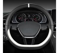 pour Golf 7 pour Polo 2014-2022 pour Scirocco pour Jetta 6 2017-2022 pour Santana 2016-2022 Couverture Volant Voiture Housse Volant Voiture(Noir)