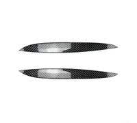 Pour Golf MK4 GTI SDI R32 Phare Sourcils Couverture avec Matériau ABS pour FSI GL GLS Modèles 1997 2005 Accessoire de Protection Supérieure de Feu Avant (Aspect Carbone)
