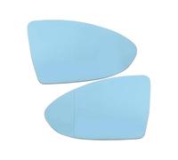 Pour Golf7 MK7 Pour GTI Pour GTD 2014 2015 2016 2017 2018 Voiture Côté Aile Porte Rétroviseur Verre Bleu Surface Miroir Lentille(Left and right)